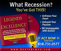 Annie Armen Legends in Excellence CD | AnnieArmenm.com